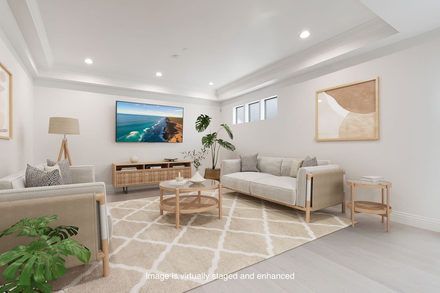 Interior view of 16000 W Sunset Boulevard #103, a Pacific Palisades condominium sale in which Adel Dibaei represented the seller.
